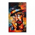 Tablou decorativ, Gusto, MDF, Dimensiuni: 40 x 68 cm, Multicolor
