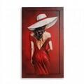 Tablou decorativ, Vega, MDF, Dimensiuni: 40 x 68 cm, Multicolor