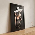 Tablou decorativ, Aura, MDF, Dimensiuni: 40 x 68 cm, Multicolor