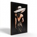Tablou decorativ, Aura, MDF, Dimensiuni: 40 x 68 cm, Multicolor