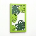 Tablou decorativ, Verde, MDF, Dimensiuni: 40 x 68 cm, Multicolor
