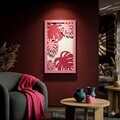 Tablou decorativ, Zohar, MDF, Dimensiuni: 40 x 68 cm, Multicolor