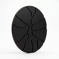 Tablou decorativ, Core Black, MDF, Dimensiune: 50 x 50 cm, Negru