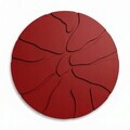 Tablou decorativ, Core Red, MDF, Dimensiune: 50 x 50 cm, Rosu