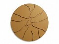 Tablou decorativ, Core Gold, MDF, Dimensiune: 50 x 50 cm, Auriu