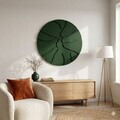 Tablou decorativ, Core Green, MDF, Dimensiune: 50 x 50 cm, Verde