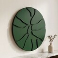 Tablou decorativ, Core Green, MDF, Dimensiune: 50 x 50 cm, Verde