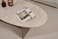 Masuta de cafea, Hanah Home, Orba, 120x40x65 cm, PAL, Travertin / Nuc Venezia