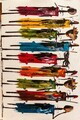 Covor, Hmnt47, 100x150 cm, Poliester, Multicolor