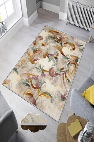 Covor, Hmnt55, 80x200 cm, Poliester, Multicolor