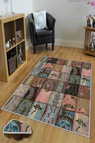 Covor, Hmnt138, 80x120 cm, Poliester, Multicolor