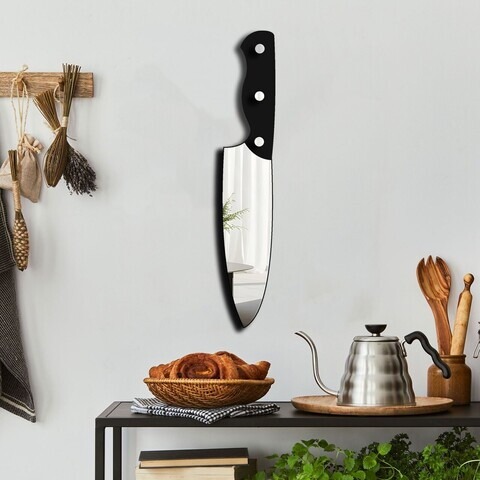 Oglinda decorativa, Ozgl514, PLEXIGLAS, Baza din 100% EVA (Grosime: 10 mm), Argintiu