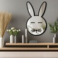 Oglinda decorativa, Ozgl520, PLEXIGLAS, Baza din 100% EVA (Grosime: 10 mm), Argintiu