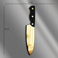 Oglinda decorativa, Ozgl514, PLEXIGLAS, Baza din 100% EVA (Grosime: 10 mm), Auriu