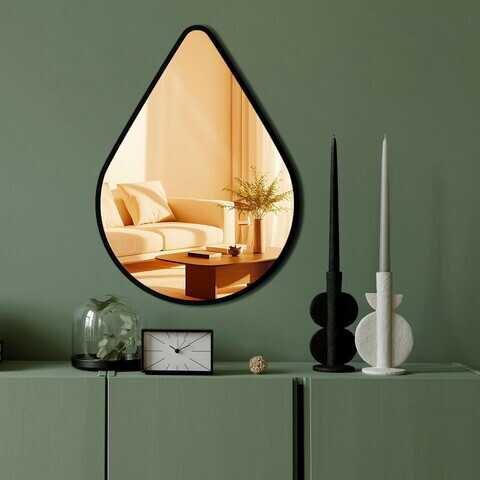 Oglinda decorativa, Ozgl516, PLEXIGLAS, Baza din 100% EVA (Grosime: 10 mm), Auriu