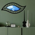 Oglinda decorativa, Ozgl513, PLEXIGLAS, Baza din 100% EVA (Grosime: 10 mm), Albastru