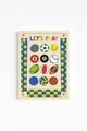 Tablou decorativ, Teknrsymdf, Lemn masiv, MDF, Multicolor