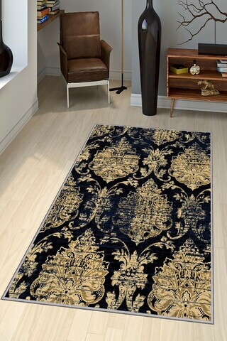 Covor, Exfab308, 80x300 cm, Poliester, Multicolor