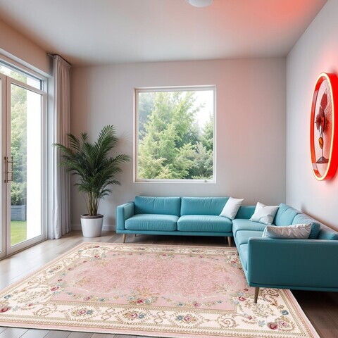 Covor, Els1800, 160x230 cm, Catifea, Multicolor