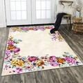 Covor, Els1801, 100x150 cm, Catifea, Multicolor