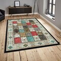 Covor, Els1831, 80x300 cm, Catifea, Multicolor