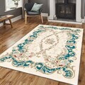 Covor, Els1837, 80x120 cm, Catifea, Multicolor