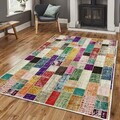 Covor, Els1879, 80x150 cm, Catifea, Multicolor