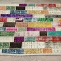 Covor, Els1879, 80x200 cm, Catifea, Multicolor
