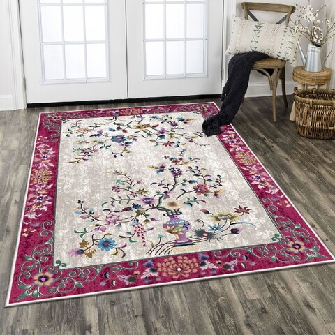 Covor, Els2021, 160x230 cm, Catifea, Multicolor