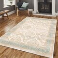 Covor, Els2079, 100x200 cm, Catifea, Multicolor