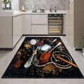 Covor, Els2303, 100x200 cm, Catifea, Multicolor