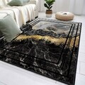 Covor, Els2375, 140x220 cm, Catifea, Multicolor