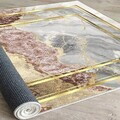 Covor, Els2409, 140x220 cm, Catifea, Multicolor