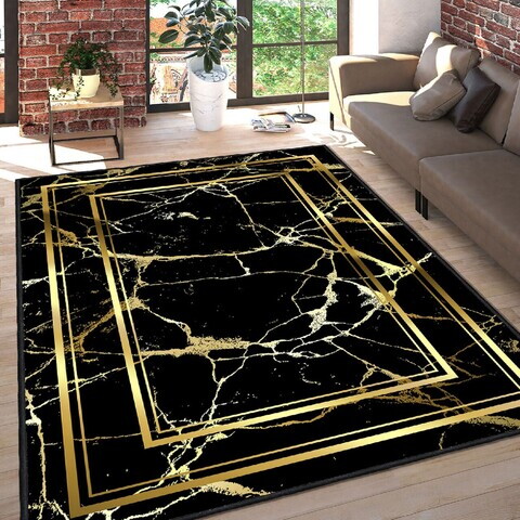 Covor, Els2417, 80x120 cm, Catifea, Multicolor