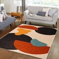 Covor, Woopamuk007, 80x200 cm, Bumbac/Poliester, Multicolor
