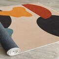 Covor, Woopamuk007, 80x200 cm, Bumbac/Poliester, Multicolor