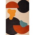Covor, Woopamuk007, 140x220 cm, Bumbac/Poliester, Multicolor