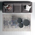 Covor, Woopamuk025, 80x300 cm, Bumbac/Poliester, Gri