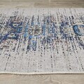 Covor, Woopamuk025, 100x150 cm, Bumbac/Poliester, Gri