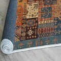Covor, Woopamuk029, 80x300 cm, Bumbac/Poliester, Multicolor