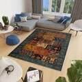 Covor, Woopamuk029, 100x300 cm, Bumbac/Poliester, Multicolor