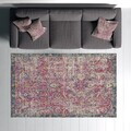 Covor, Woopamuk235, 80x200 cm, Bumbac/Poliester, Multicolor