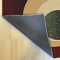 Covor, Woopamuk246, 140x220 cm, Bumbac/Poliester, Rosu