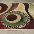 Covor, Woopamuk246, 140x220 cm, Bumbac/Poliester, Rosu