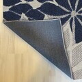 Covor, Woopamuk264, 160x230 cm, Bumbac/Poliester, Albastru navy