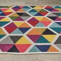 Covor, Woopamuk287, 80x120 cm, Bumbac/Poliester, Multicolor