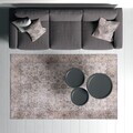 Covor, Woopamuk335, 160x230 cm, Bumbac/Poliester, Gri