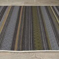 Covor, Woopamuk387, 80x300 cm, Bumbac/Poliester, Multicolor