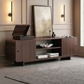 Comoda TV, Hanah Home, Mirel, 180x52x34 cm, PAL, Maro