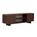 Comoda TV, Hanah Home, Mirel, 180x52x34 cm, PAL, Maro